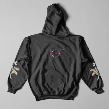 FLOR- HOODIE (Black)　