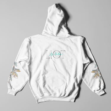 FLOR- HOODIE (White)